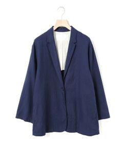 MARMARMAR / マーマーマー テーラードジャケット | MARMARMAR リネンテーラージャケット