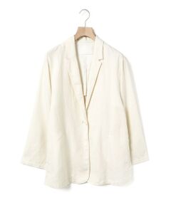 MARMARMAR / マーマーマー テーラードジャケット | MARMARMAR リネンテーラージャケット