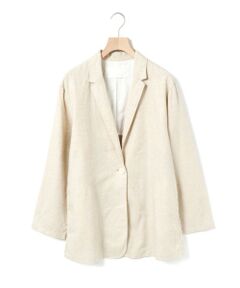 MARMARMAR / マーマーマー テーラードジャケット | MARMARMAR リネンテーラージャケット