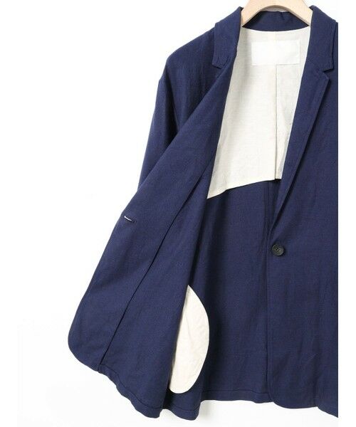 MARMARMAR / マーマーマー テーラードジャケット | MARMARMAR リネンテーラージャケット | 詳細3