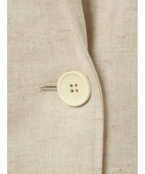 MARMARMAR / マーマーマー テーラードジャケット | MARMARMAR リネンテーラージャケット | 詳細10