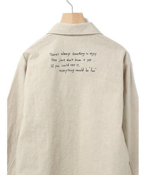 MARMARMAR / マーマーマー その他アウター | MARMARMAR バックプリントワークジャケット | 詳細8