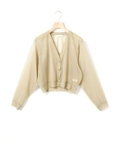 MARMARMAR / マーマーマー カーディガン・ボレロ | MARMARMAR シアーカットソーカーディガン