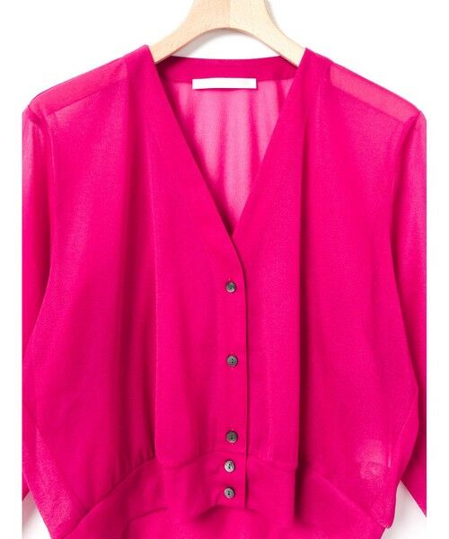 MARMARMAR / マーマーマー カーディガン・ボレロ | MARMARMAR シアーカットソーカーディガン | 詳細2