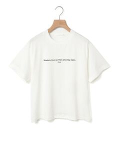 MARMARMAR / マーマーマー カットソー | MARMARMAR ""logo""プリントベーシックTシャツ
