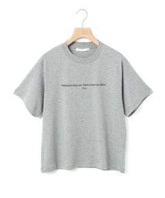 MARMARMAR / マーマーマー カットソー | MARMARMAR ""logo""プリントベーシックTシャツ