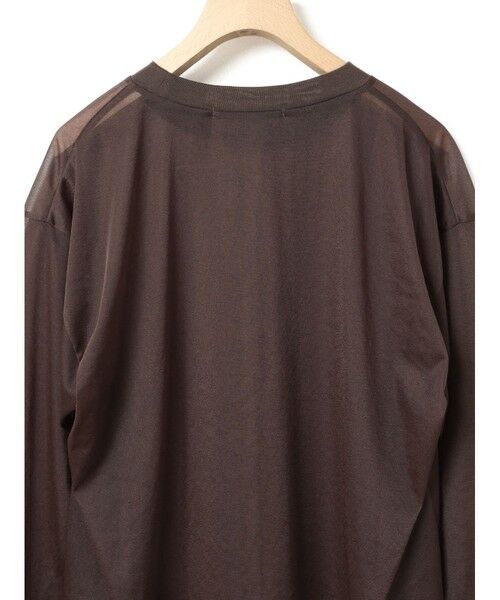 MARMARMAR / マーマーマー カットソー | MARMARMAR シアーロングスリーブT | 詳細8