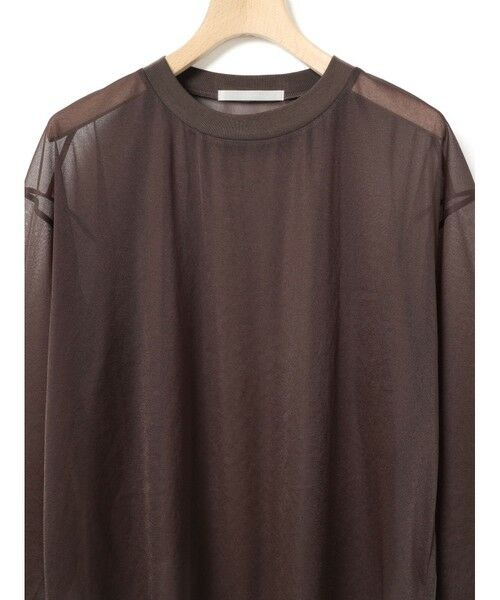 MARMARMAR / マーマーマー カットソー | MARMARMAR シアーロングスリーブT | 詳細2