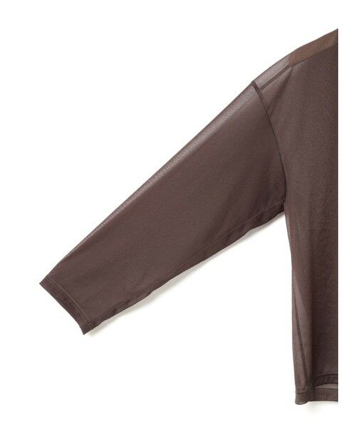 MARMARMAR / マーマーマー カットソー | MARMARMAR シアーロングスリーブT | 詳細3