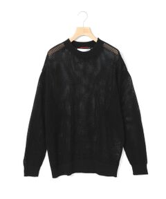 MARMARMAR / マーマーマー ニット・セーター | MARMARMAR メッシュニットプルオーバー