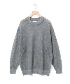 MARMARMAR / マーマーマー ニット・セーター | MARMARMAR メッシュニットプルオーバー