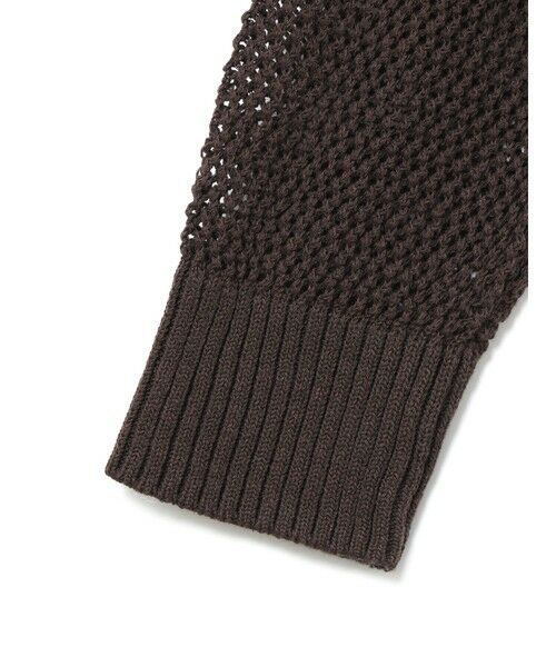 MARMARMAR / マーマーマー ニット・セーター | MARMARMAR メッシュニットプルオーバー | 詳細4