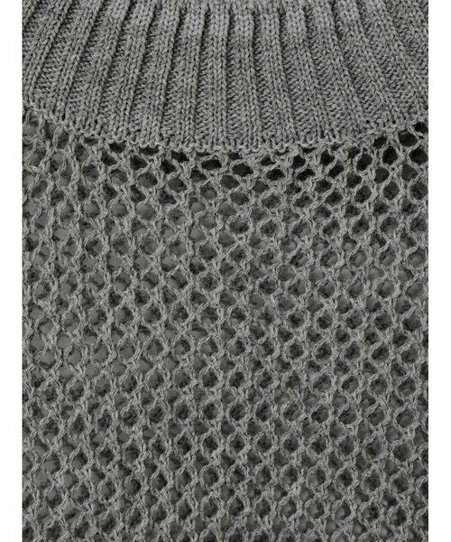 MARMARMAR / マーマーマー ニット・セーター | MARMARMAR メッシュニットプルオーバー | 詳細10