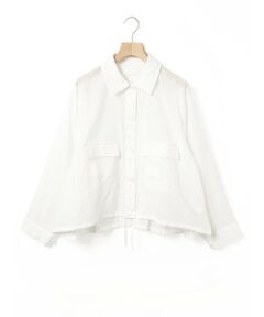 MARMARMAR / マーマーマー シャツ・ブラウス | MARMARMAR シアーシャツブルゾン
