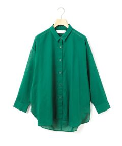 MARMARMAR / マーマーマー シャツ・ブラウス | MARMARMAR シアーバックコクーンレギュラーシャツ