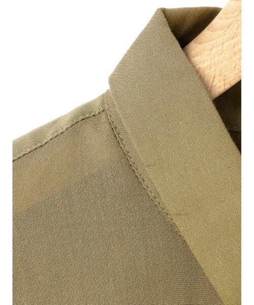 MARMARMAR / マーマーマー シャツ・ブラウス | MARMARMAR シアーバックコクーンレギュラーシャツ | 詳細12