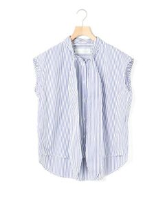 MARMARMAR / マーマーマー シャツ・ブラウス | MARMARMAR リボン付きフレンチスリーブシャツ