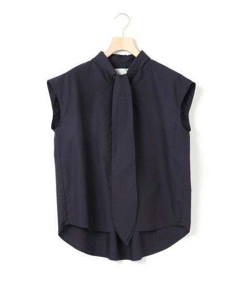 MARMARMAR / マーマーマー シャツ・ブラウス | MARMARMAR リボン付きフレンチスリーブシャツ | 詳細3