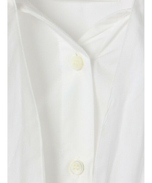 MARMARMAR / マーマーマー シャツ・ブラウス | MARMARMAR リボン付きフレンチスリーブシャツ | 詳細10