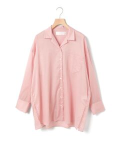 MARMARMAR / マーマーマー シャツ・ブラウス | MARMARMAR シアーオープンカラーシャツ