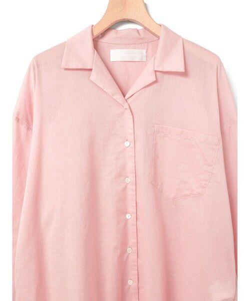 MARMARMAR / マーマーマー シャツ・ブラウス | MARMARMAR シアーオープンカラーシャツ | 詳細3