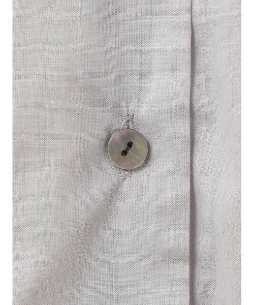 MARMARMAR / マーマーマー シャツ・ブラウス | MARMARMAR シアーオープンカラーシャツ | 詳細13