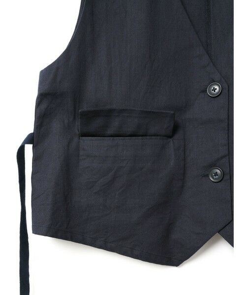 MARMARMAR / マーマーマー ベスト | MARMARMAR リネンベスト | 詳細5