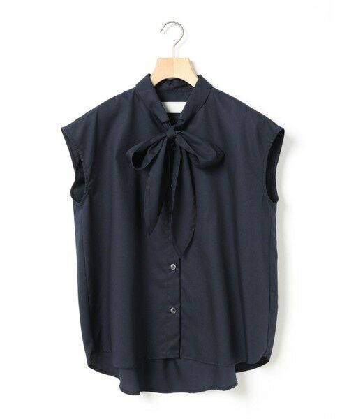 MARMARMAR / マーマーマー シャツ・ブラウス | MARMARMAR リボンフレンチスリーブコンパクトシャツ | 詳細3