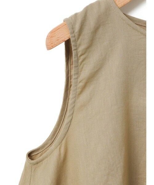 MARMARMAR / マーマーマー シャツ・ブラウス | MARMARMAR リネンノースリーブフレアトップス | 詳細4