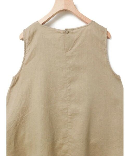 MARMARMAR / マーマーマー シャツ・ブラウス | MARMARMAR リネンノースリーブフレアトップス | 詳細7