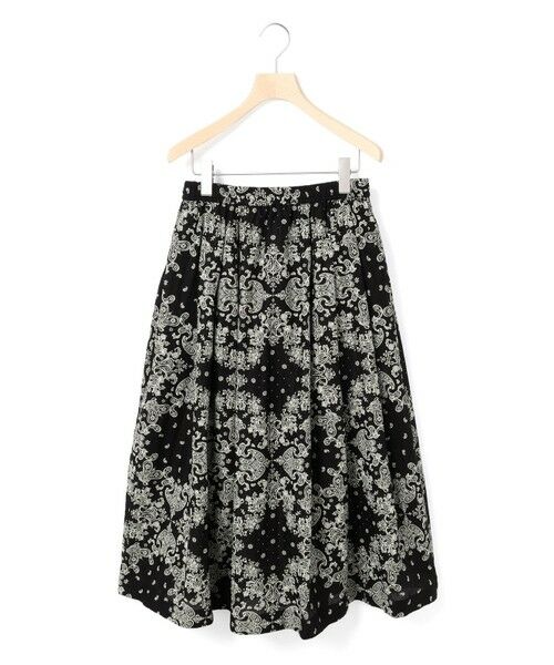 MARMARMAR / マーマーマー ミニ・ひざ丈スカート | MARMARMAR タックボリュームコクーンスカート(バンダナA(color99A))