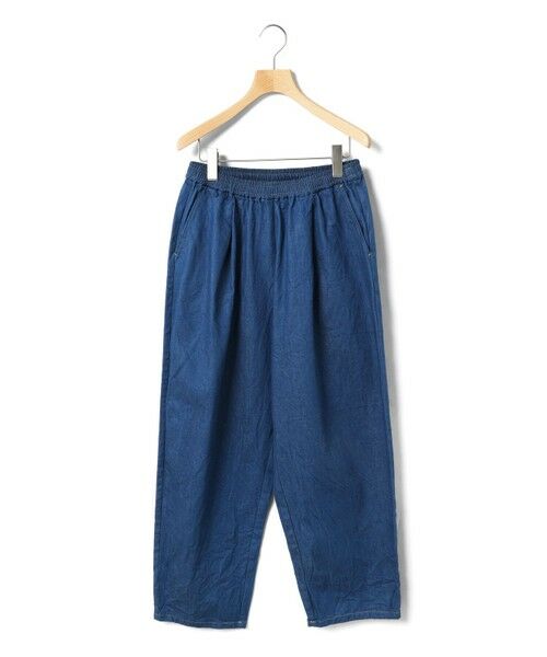 MARMARMAR / マーマーマー デニムパンツ | MARMARMAR デニムコクーンイージータックパンツ(インディゴ(color77))