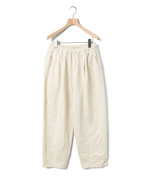 MARMARMAR / マーマーマー デニムパンツ | MARMARMAR デニムコクーンイージータックパンツ(キナリ(color13))