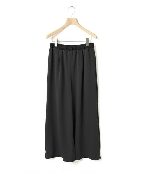 MARMARMAR / マーマーマー その他パンツ | MARMARMAR ストレートタックワイドパンツ(ブラック(color99))