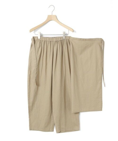 MARMARMAR / マーマーマー その他パンツ | MARMARMAR リネンラップテーパードパンツ | 詳細3