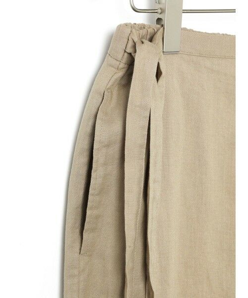 MARMARMAR / マーマーマー その他パンツ | MARMARMAR リネンラップテーパードパンツ | 詳細5