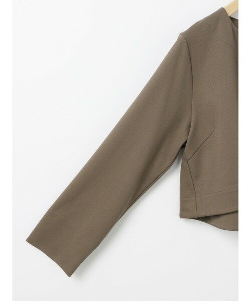 MARMARMAR / マーマーマー ノーカラージャケット | MARMARMAR ショートジャージジャケット | 詳細4