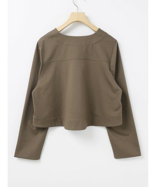 MARMARMAR / マーマーマー ノーカラージャケット | MARMARMAR ショートジャージジャケット | 詳細6