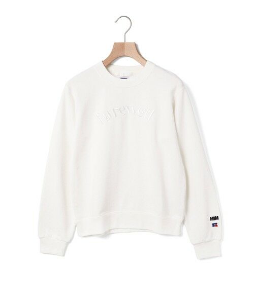 MARMARMAR/マーマーマー MARMARMAR ブックストアスウェットクルーネックシャツ-washed out- オフホワイト(color11) FREE MARMARMAR/マーマーマー MARMARMAR ブックストアスウェットクルーネックシャツ-washed out- オフホワイト(color11) FREE