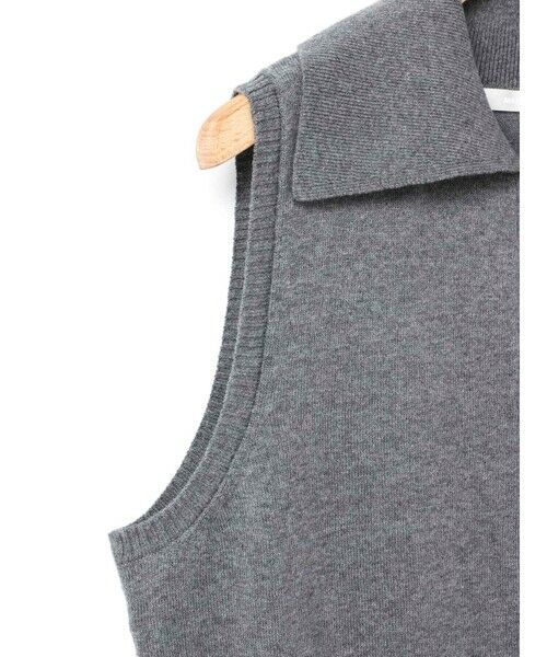 MARMARMAR / マーマーマー ベスト | MARMARMAR 襟付きベスト | 詳細5