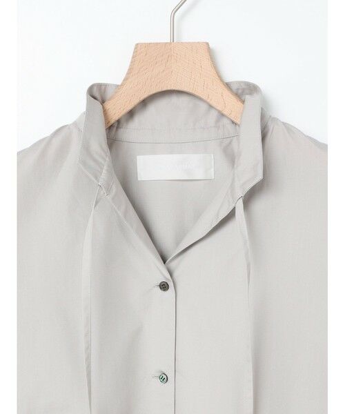 MARMARMAR / マーマーマー チュニック | MARMARMAR スピンドルギャザーネックシャツチュニック | 詳細9