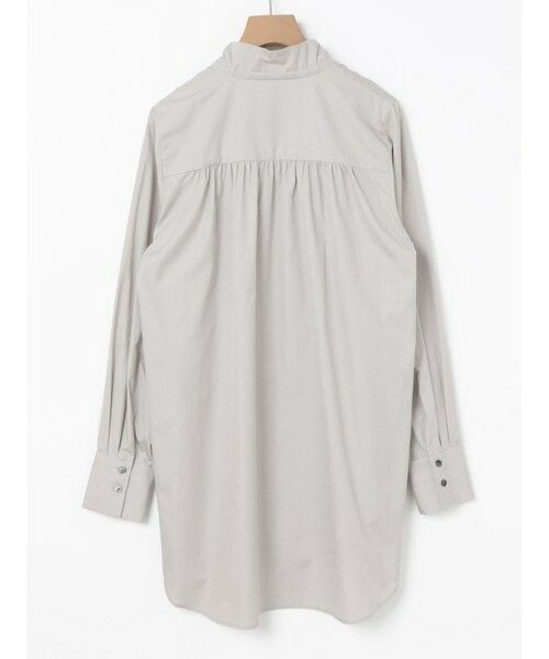 MARMARMAR / マーマーマー チュニック | MARMARMAR スピンドルギャザーネックシャツチュニック | 詳細12