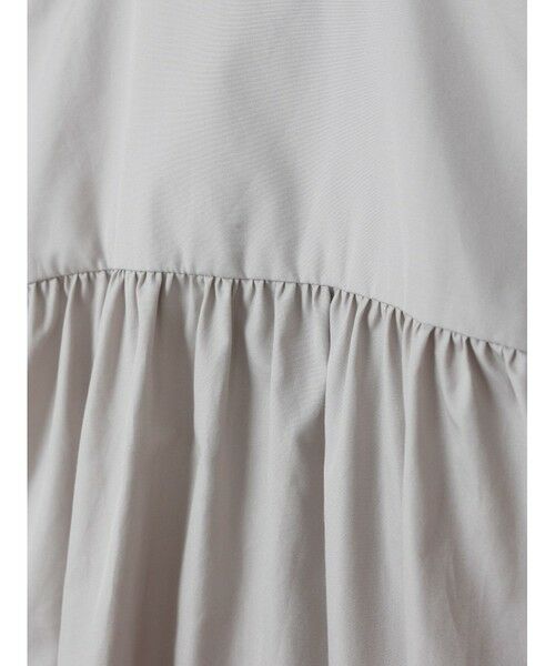 MARMARMAR / マーマーマー チュニック | MARMARMAR スピンドルギャザーネックシャツチュニック | 詳細14