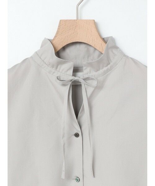 MARMARMAR / マーマーマー チュニック | MARMARMAR スピンドルギャザーネックシャツチュニック | 詳細6