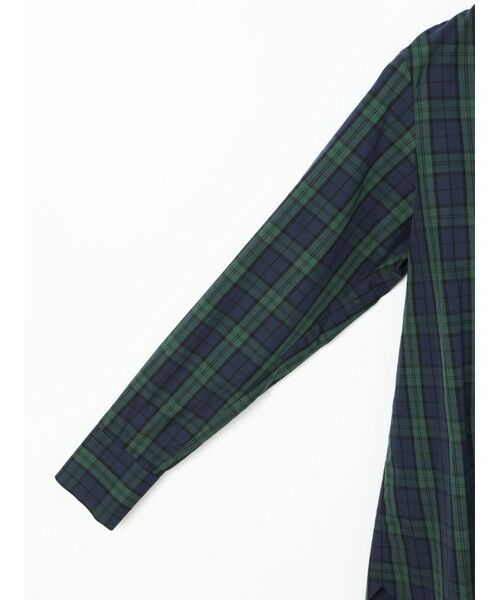 MARMARMAR / マーマーマー チュニック | MARMARMAR スピンドルギャザーネックシャツチュニック(チェック) | 詳細10