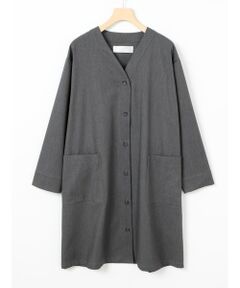 MARMARMAR / マーマーマー カーディガン・ボレロ | MARMARMAR ウーブンVネックカーディガン