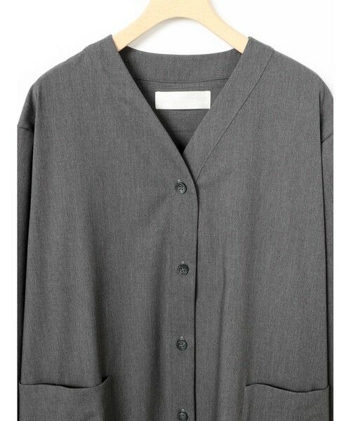 MARMARMAR / マーマーマー カーディガン・ボレロ | MARMARMAR ウーブンVネックカーディガン | 詳細5