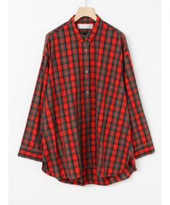 MARMARMAR / マーマーマー シャツ・ブラウス（半袖以外） | MARMARMAR バックコクーンレギュラーシャツ(チェック)