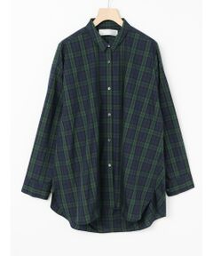 MARMARMAR / マーマーマー シャツ・ブラウス（半袖以外） | MARMARMAR バックコクーンレギュラーシャツ(チェック)