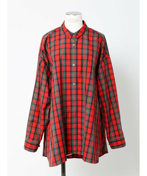 MARMARMAR / マーマーマー シャツ・ブラウス（半袖以外） | MARMARMAR バックコクーンレギュラーシャツ(チェック) | 詳細8